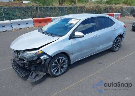 2017 Toyota Corolla Se Special Edition z USA, uszkodzony, nr VIN 5YFBURHE4HP611541